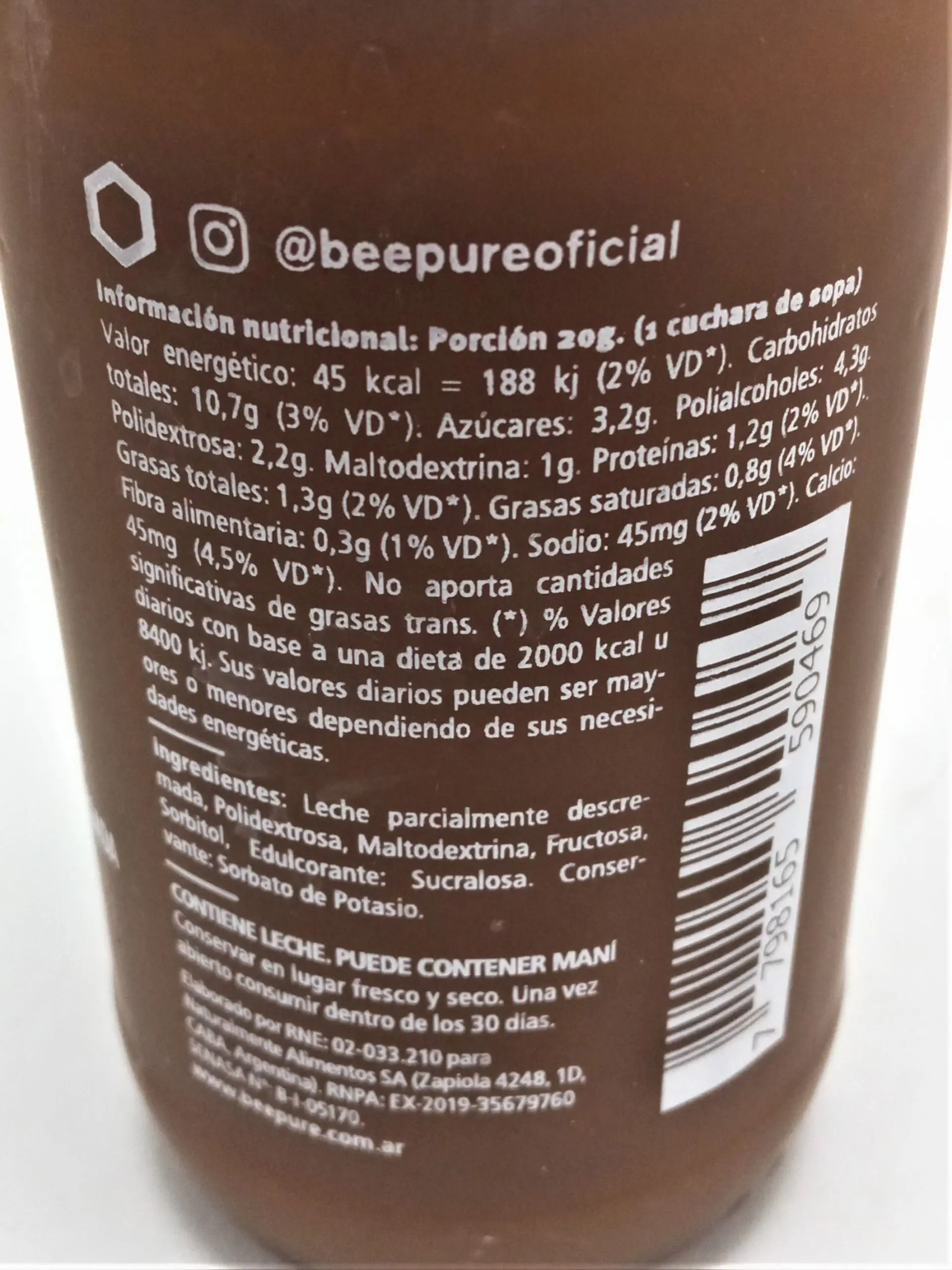Dulce de Leche Beepure: Información Nutricional Completa y Guía de Consumo - Cuántas calorías tiene el dulce de leche Conaprole dulce de leche beepure informacion nutricional - Cuántas calorías tiene el dulce de leche Conaprole