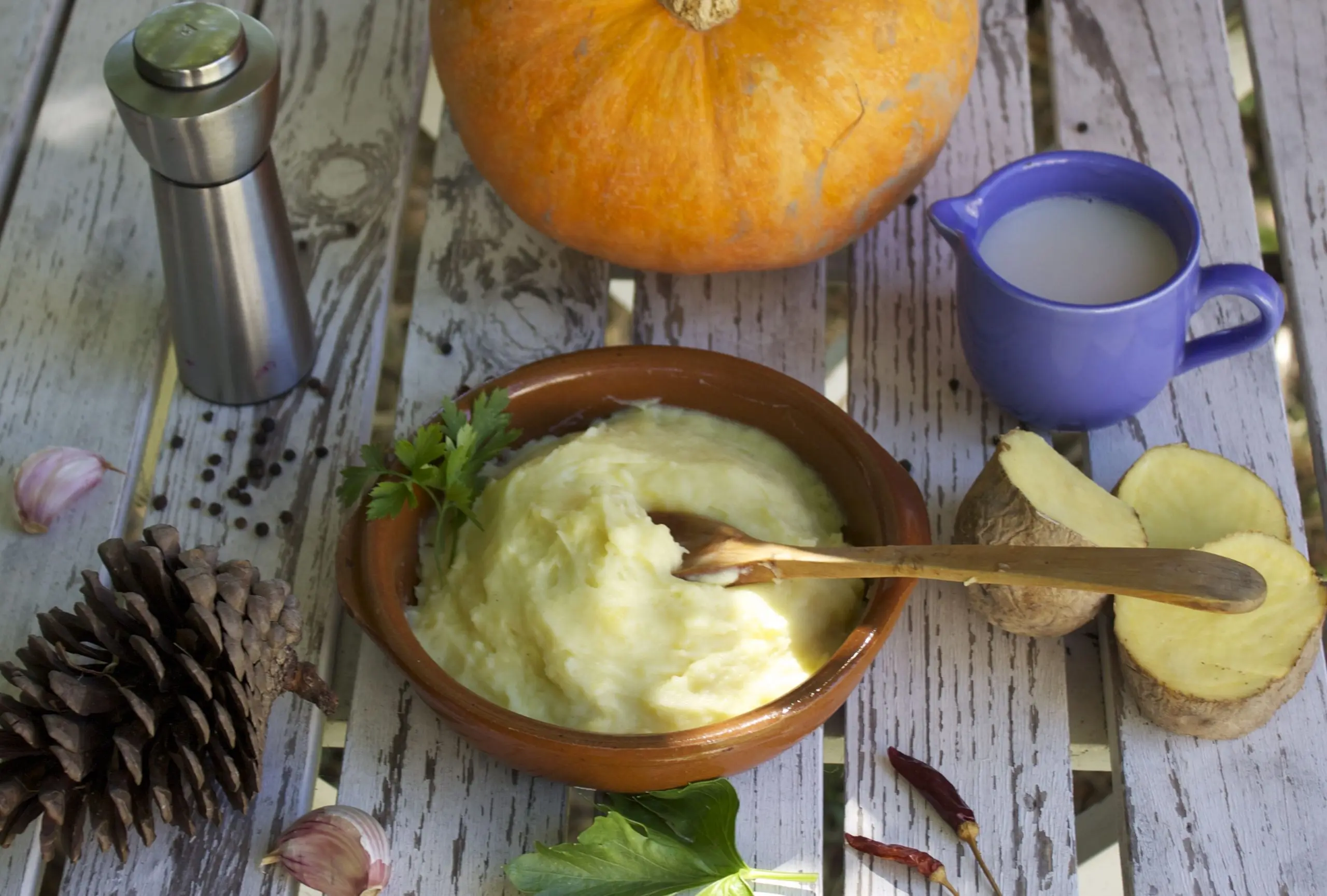 pure de papa con leche de almendras - Está bien usar leche de almendras en el puré de papas